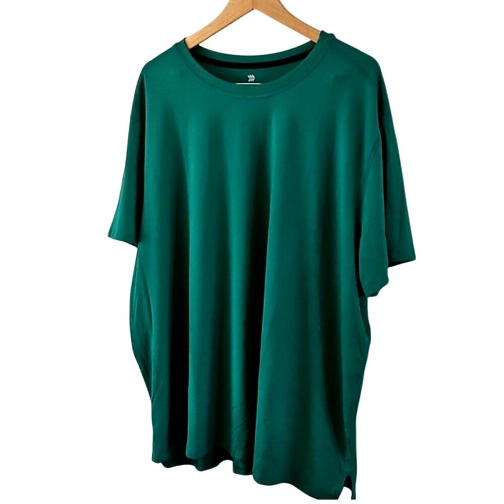 All in Motion Men’s XXXL Green Performance T-Shirt Athletic Activewear NWT